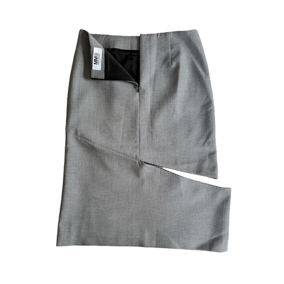 MM6 Maison Margiela 6 Houndstooth Spliced Skirt - Picture 4 of 12